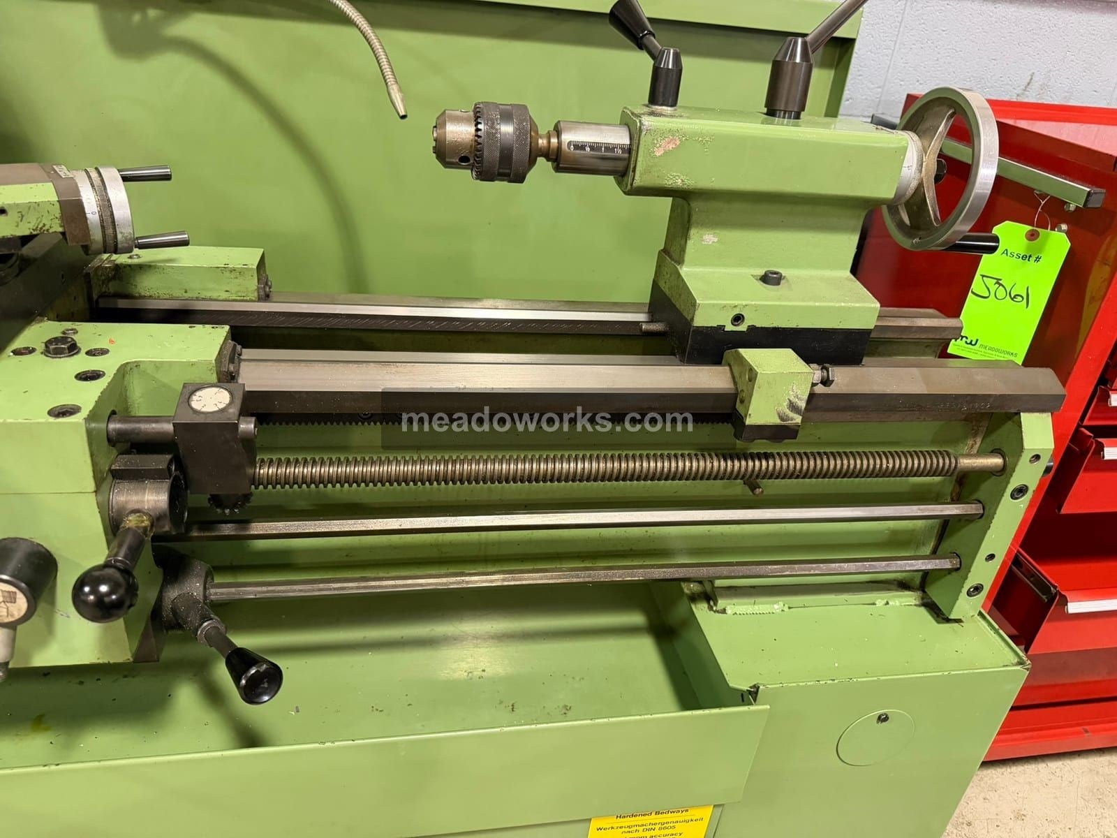 13" x 40" Emco #Maximat-V13, Engine Lathe, 30-2500 RPM, 3-jaw chuck, Dorian quick change tool post, tailstock - Image 9