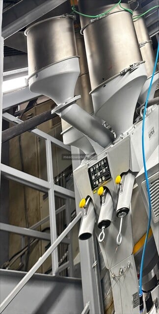 4.5" Addex, Blown Film Extrusion Line, 24:1 L/D smooth bore extruder, 250 HP, 12" die, IBC, corona treater - Image 8