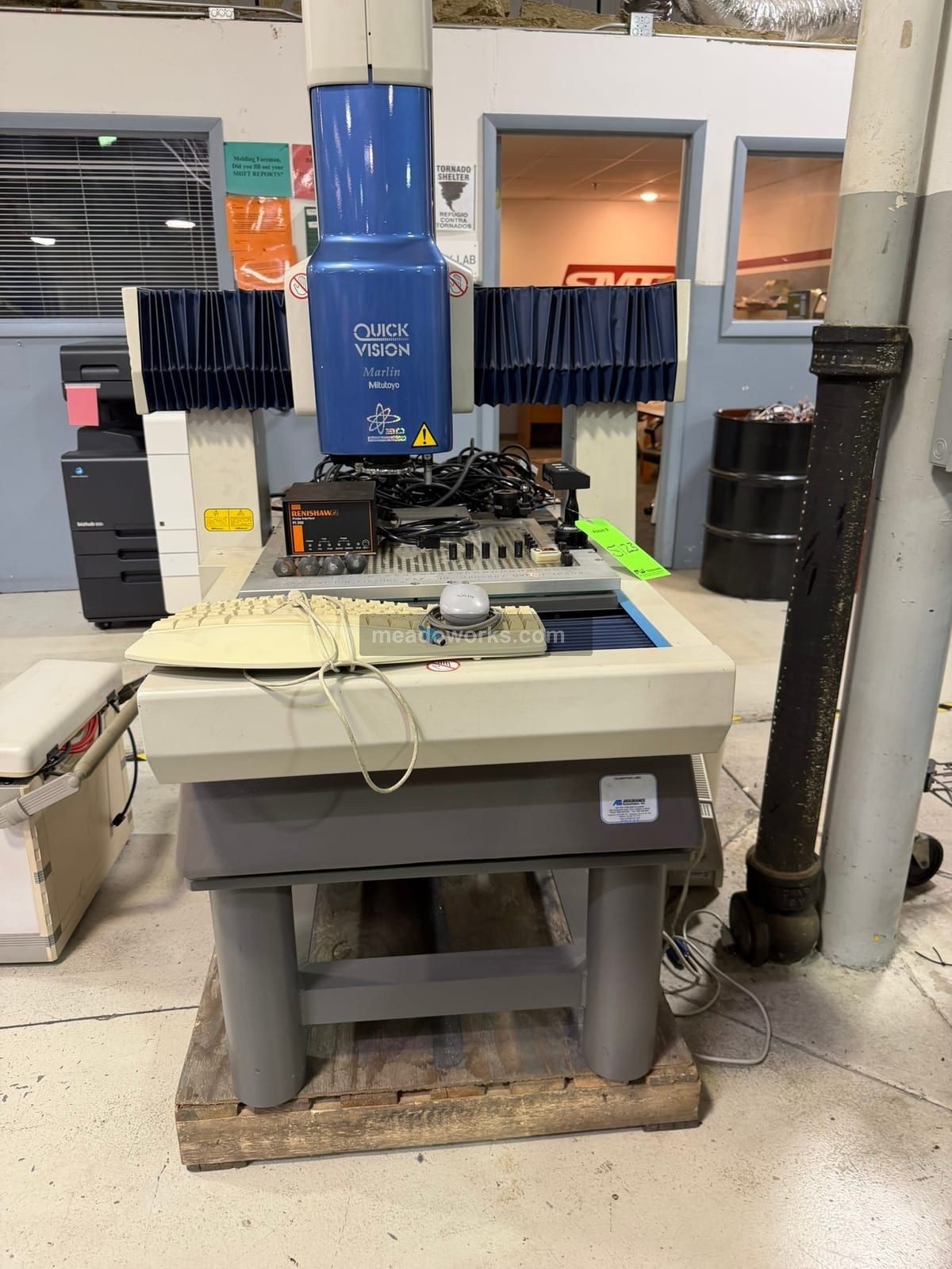 Mitutoyo #QV404-PRO5F, Quick Vision CNC Vision Measuring Machine, Renishaw PH6 probe head w/TP2, MCR20 change - Image 1