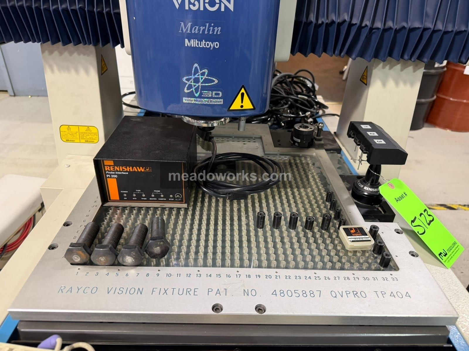 Mitutoyo #QV404-PRO5F, Quick Vision CNC Vision Measuring Machine, Renishaw PH6 probe head w/TP2, MCR20 change - Image 3