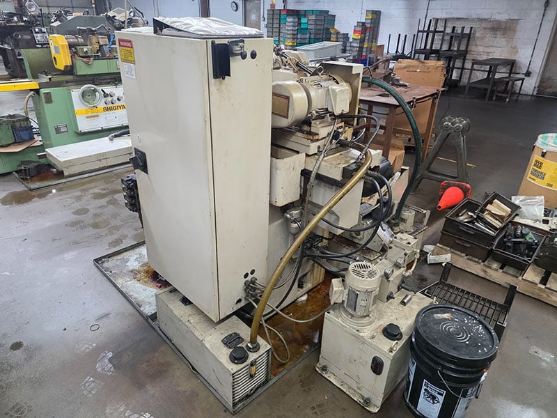 8" x 20" Shigiya #GUA-20-50, universal cylindrical grinder, 12" x 1" 2" x 5" wheel, 2000-2240 RPM, #2MT, 5 - Image 4