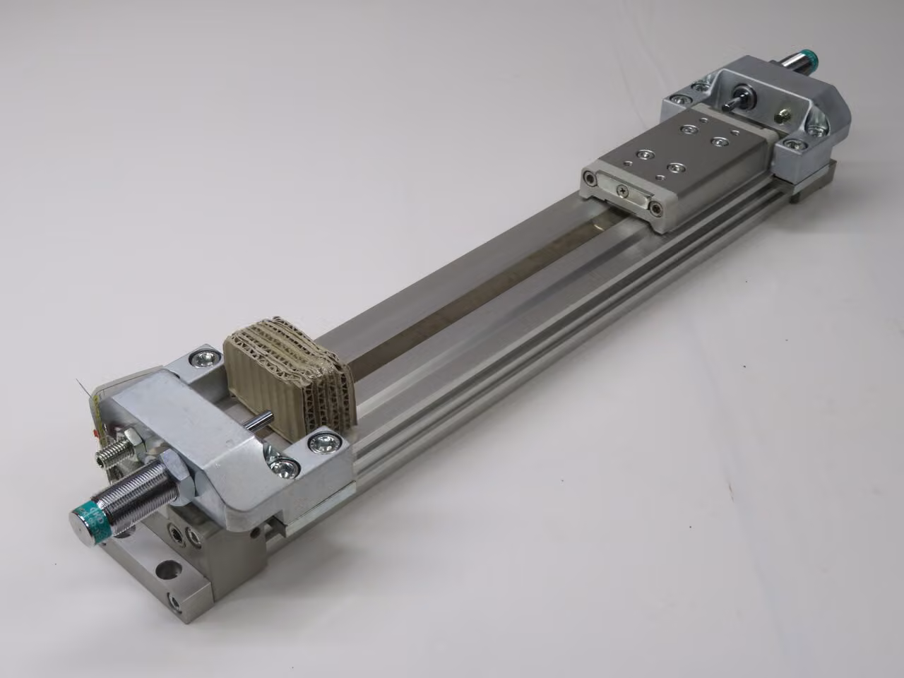 2" Bore, CKD #SRL3-LB-50N400, Pneumatic Rodless Cylinder, 15-3/4" stroke, 0.1-1.0 MPa, Rc1/4 ports - Image 1