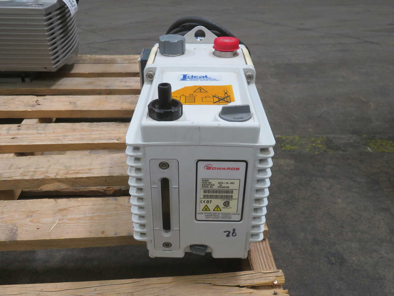 Edwards #E2M30, Rotary Vane Pump - Image 3