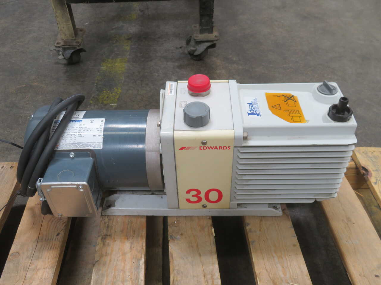 Edwards #E2M30, Rotary Vane Pump - Image 4
