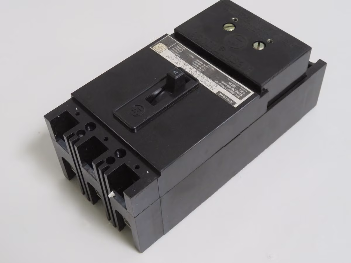 70 Amp, Westinghouse #FB3070PL, Circuit Breaker, 3 Pole, 600 Volts, 14KA IC - Image 2