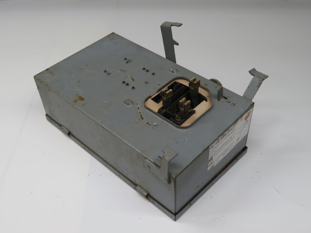 30 Amp, Square D #PQ3603G, Fusible Plug-In Unit - Image 2