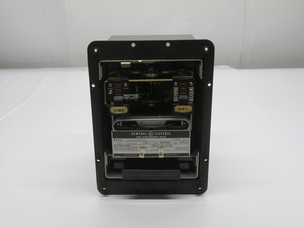 GE #12IAC53B14A, Type IAC Time Overcurrent Relay - Image 4