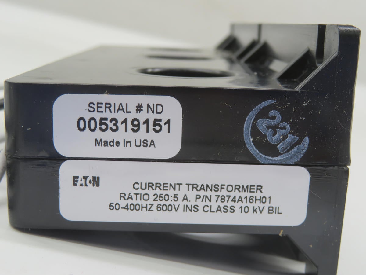 Eaton #3P3-SD-0126A04363, Current Transformer - Image 4