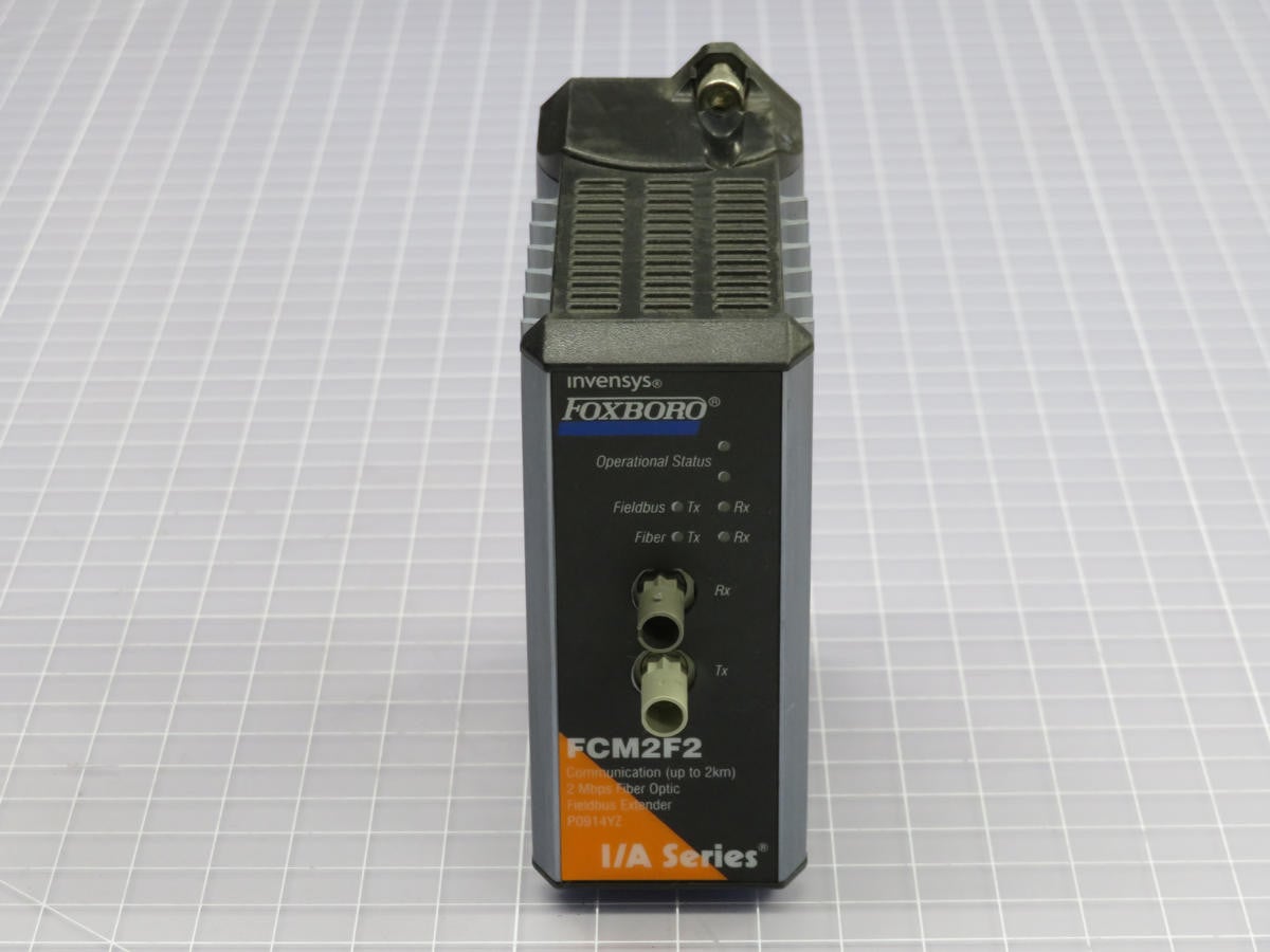 Foxboro #FCM2F2, Fiber Optic Fieldbus Extender Ethernet and Communication Module - Image 4