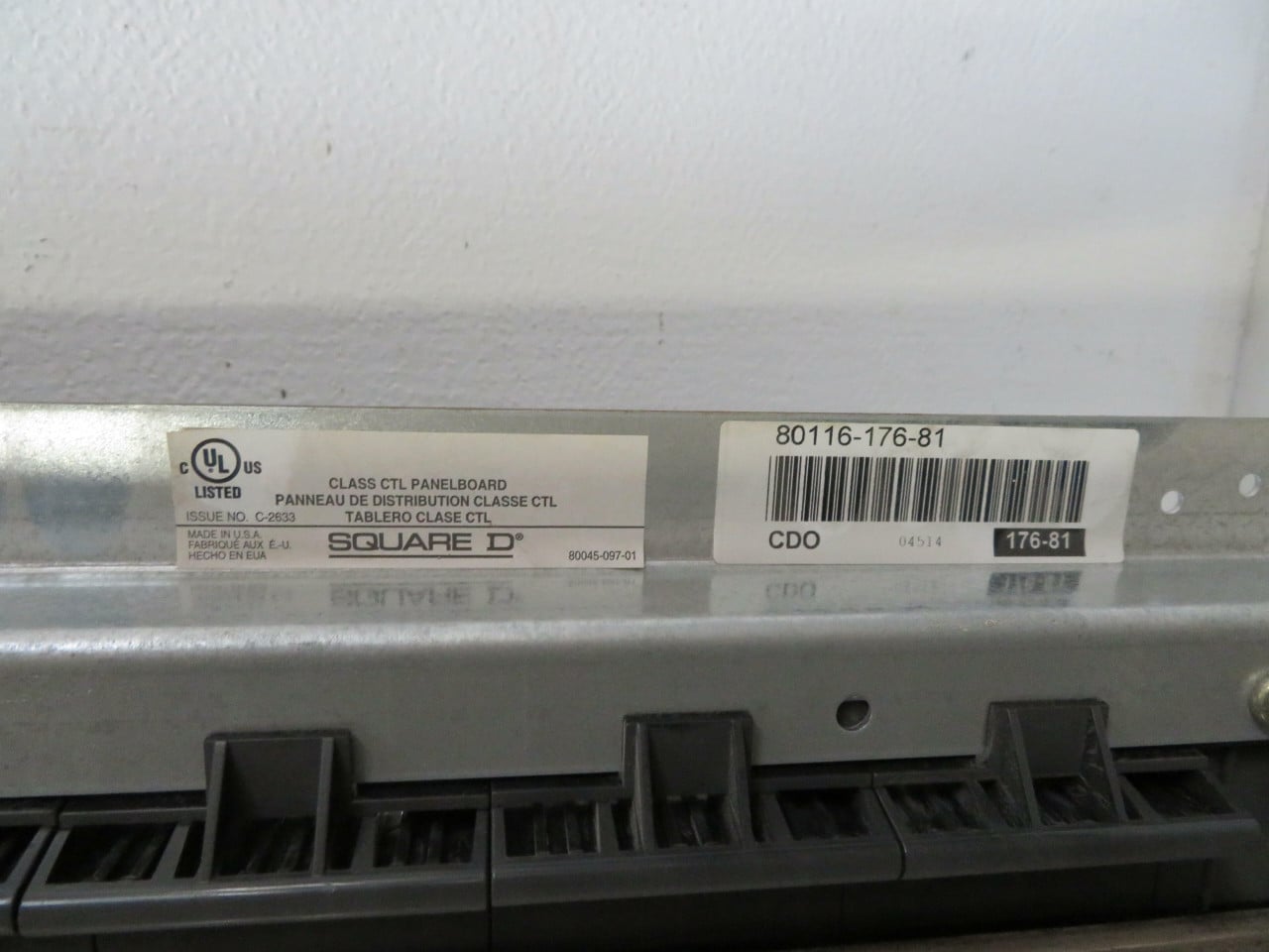 200 Amp, Square D 12199210030280001, Series E2 Panelboard, 240D/120 VAC, 3 phase, 4 Wire - Image 10