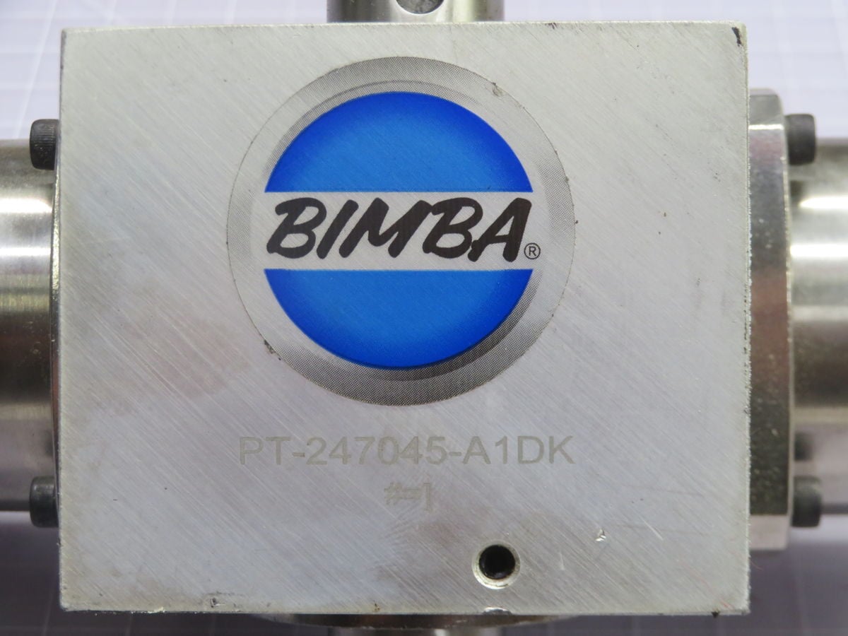 Bimba #PT-247045-A1DK, Pneumatic Rotary Actuator - Image 3