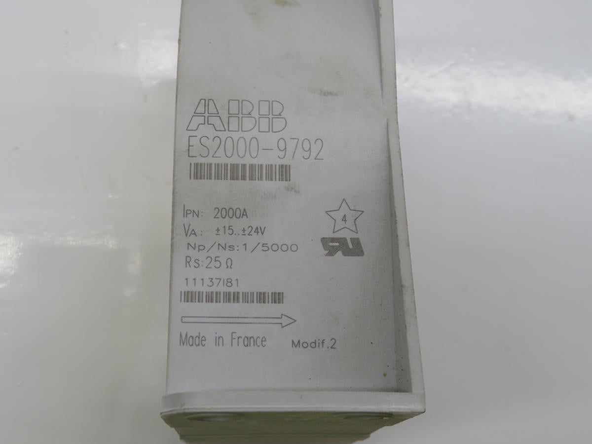 ABB #ES2000-9792, Current Transducer - Image 3