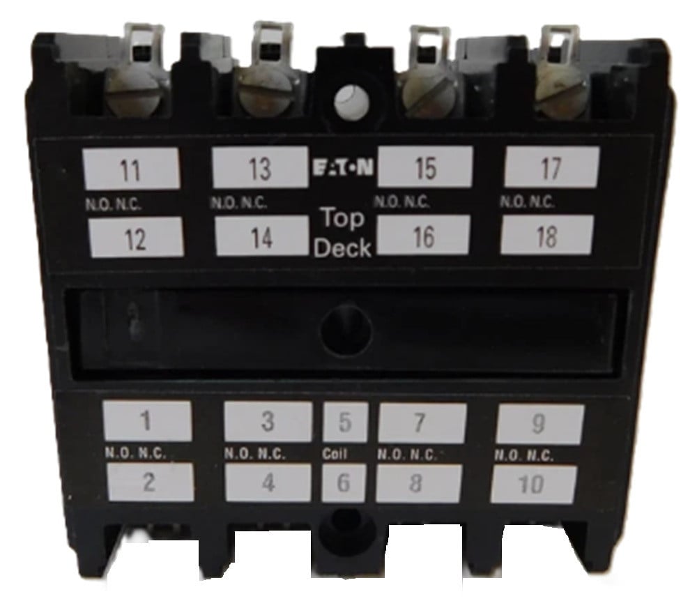 Eaton #ARA40, Relay AR/ARD Relay Four-Pole Top Deck Adder, NEW - Image 1