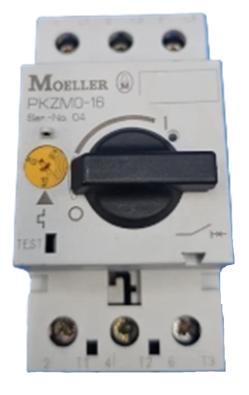 Eaton #PKZM0-16 (XTPR016BC1NL), Breaker, Supplementary Protector, 6A, NEW - Image 1