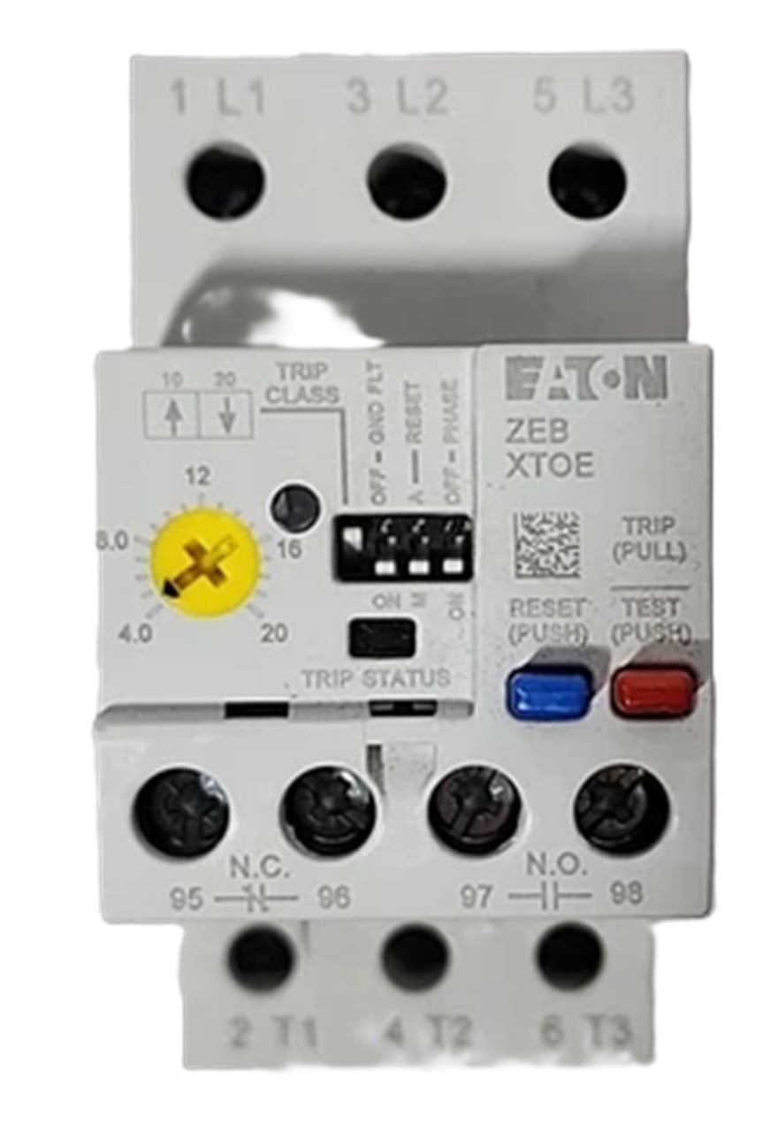 Eaton #XTOE020CGSS, XT Electronic Overload Relay, IEC, 4-20A, NEW - Image 1