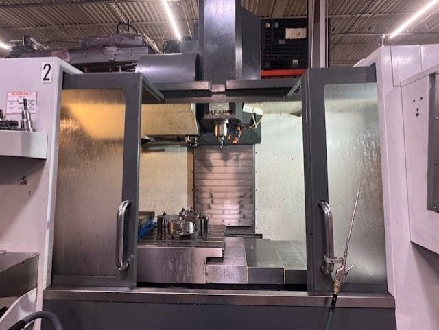 Haas #VF-4, CNC vertical machining center, 20 automatic tool changer, 50" X, 20" Y, 25" Z, 8100 RPM, #40, 30 - Image 2