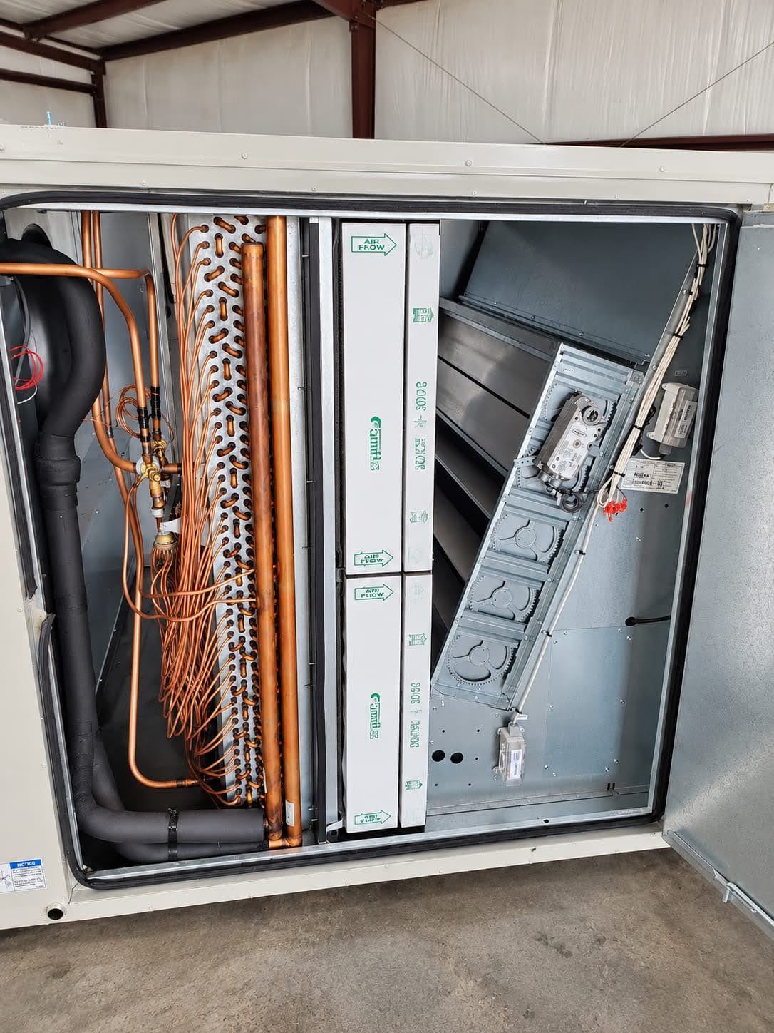 20 Ton, Aaon #RN-020-8-0HB09-18A, rooftop package units, R410a, 208 V., new, unused (3 available) - Image 7