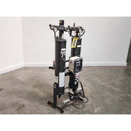 40 cfm, Parker Airtek #TW40BN14NNN, compressed air heatless desiccant dryer, 150 PSI, -40&deg;F dewpoint, 2" - Image 3