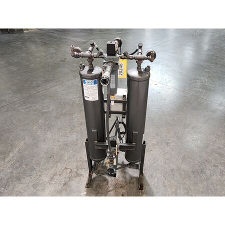 40 cfm, Parker Airtek #TW40BN14NNN, compressed air heatless desiccant dryer, 150 PSI, -40&deg;F dewpoint, 2" - Image 4