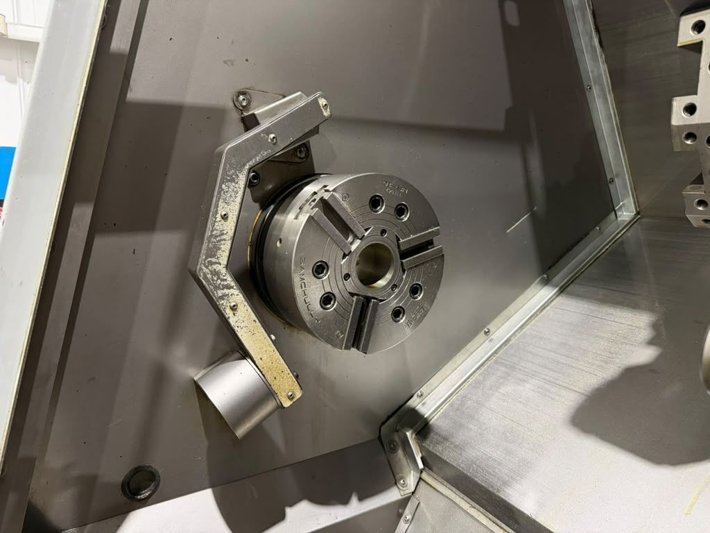 Haas #SL-30T, CNC turning center, 21" swing, 34" turning length, 3" bar, 3400 RPM, 30 HP, 12 station, 10" - Image 7