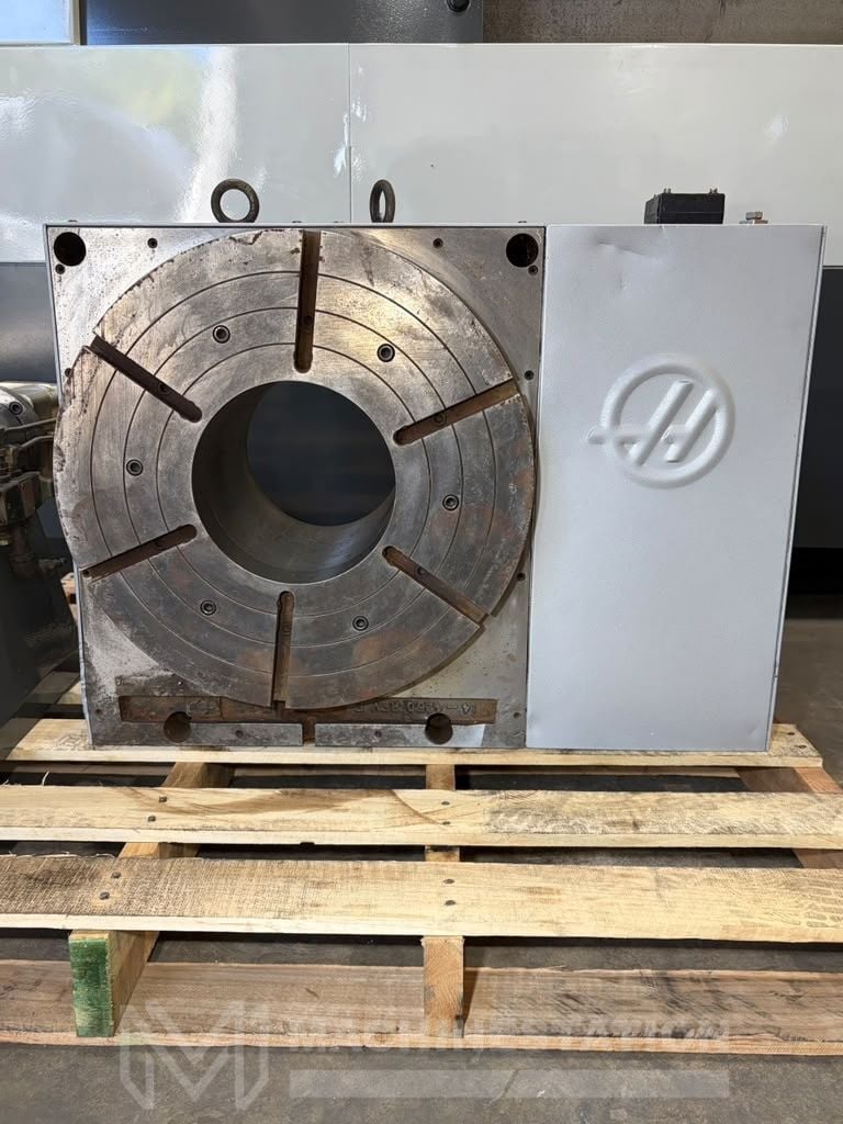 17.7" Haas #HRT-450, 4-Axis CNC rotary table, 11.5" center height, 850 lb. max. load, 1,350 ft-lb. brake - Image 4