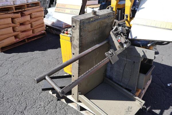 5" x 18-3/8" Clausing Startrite #HB250A, semi-automatic horizontal bandsaw, 10" round, 1" x 126" blade, 300 - Image 7