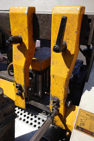5" x 18-3/8" Clausing Startrite #HB250A, semi-automatic horizontal bandsaw, 10" round, 1" x 126" blade, 300 - Image 8