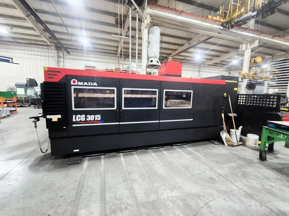 Amada #LCG3015NT, 3500 watt, 120" x 60" max sheet size, Fanuc NT-PC Control, 2015 - Image 1