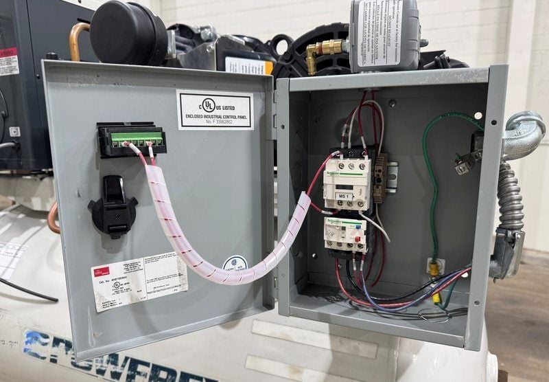5 HP Powerex #STSH050244, 15 scfm, 116 psi, 60 gallon, dryer, 2021 - Image 7