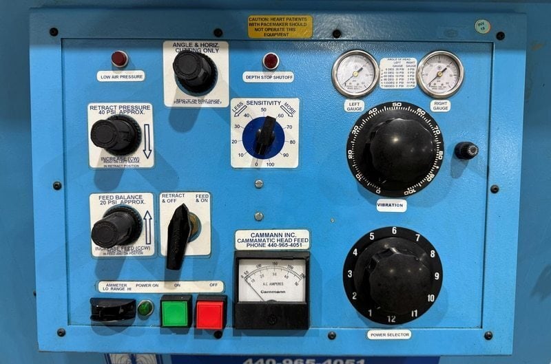 Cammann #C-27SQSS, 15 KVA, 1-1/2" one-cut tap capacity, 4-Axis, 360° rotation, 2002 - Image 3