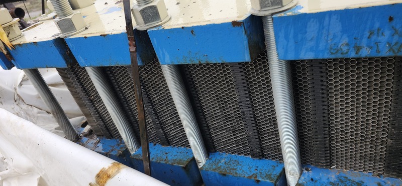 8 sq.ft., 400 psi, ViEX #TPS530, plate heat exchanger, 5.3' L x 1.7' width, sweet, 2005 - Image 7