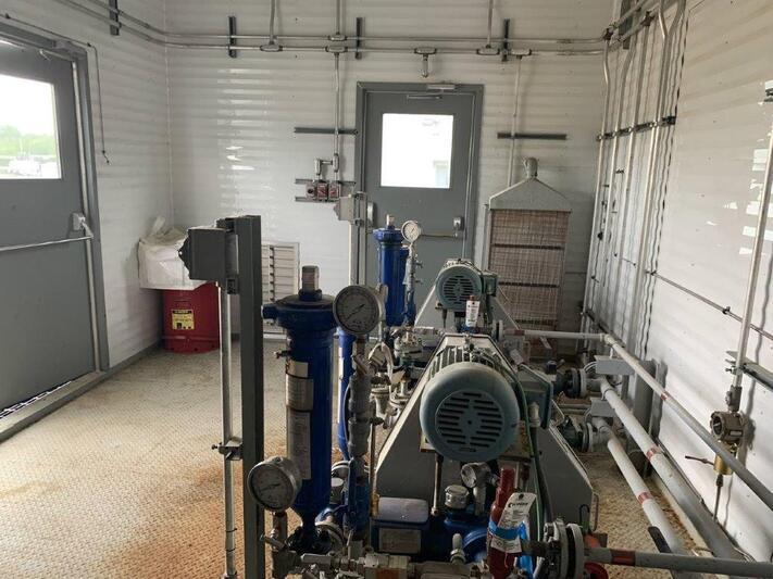 1.74 GPM, NOV #5S-2M, Condensate Pump Package, (2) simplex plunger pumps, (2) 3 HP TECO Westinghouse motors - Image 8