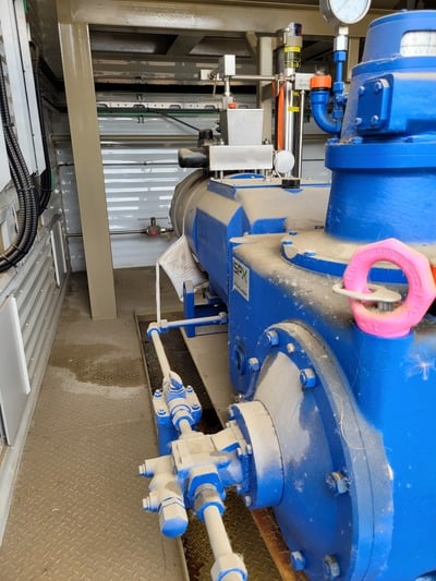 Bran & Luebbe #B-Simplex, diaphragm metering pump, 123 GPH, 75 HP Baldor-Reliance 841XL, 1790 RPM, 460 V. - Image 5