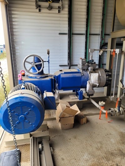 Bran & Luebbe #B-Simplex, diaphragm metering pump, 123 GPH, 75 HP Baldor-Reliance 841XL, 1790 RPM, 460 V. - Image 6