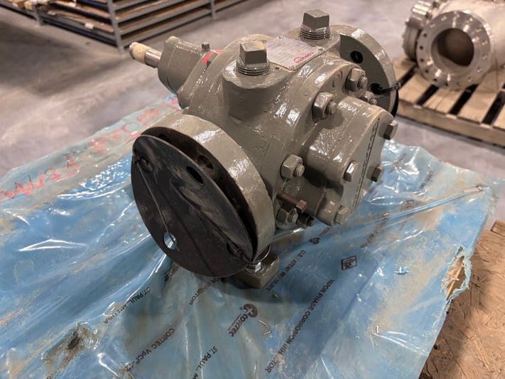 Flowserve #2GRWM, rotary gear lube pump, bare shaft, flanged ends, base mounted, new - Image 3