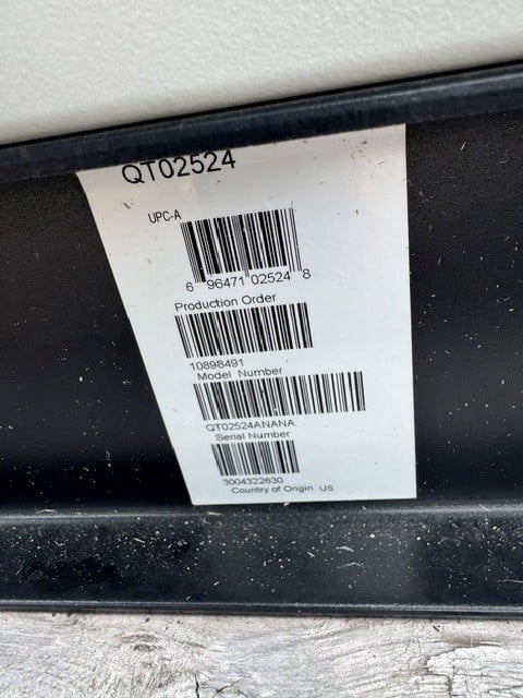 25 KW Generac #QT02524ANANA, NG/LP generator set, 120/240 Volts, 1-phase, 2.4L engine, S/N 3004322630, 2019 - Image 6