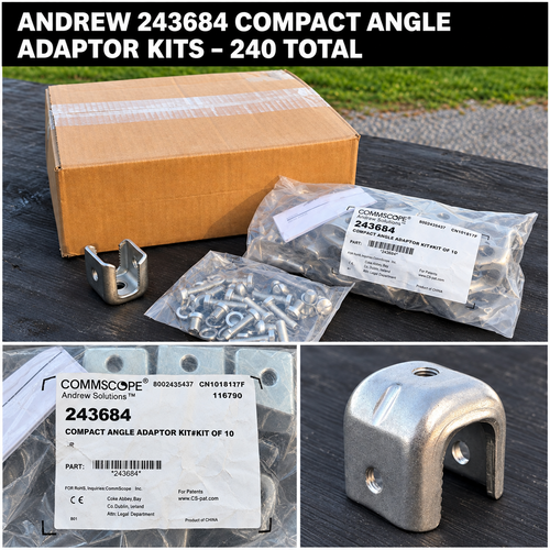 Andrew/Corning/Rittal, Bulk Lot of Utility/Telecom/Electrical Conduit & Lineman Supplies, 980 stainless steel - Image 2