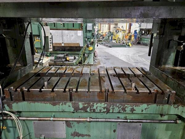 600 Ton, Minster #E2-600-96-42-Hevi-Stamper, Straight Side Press, 8" stroke, 38" shut height, 6" adjustment - Image 4