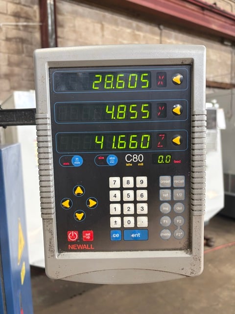Forward #YS-6BVS, Bed Type Vertical Milling Machine, 43.3" X, 19.3" Y, 25.6" Z, 12" x 60" table, 5 HP - Image 9