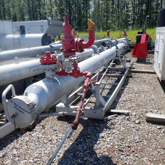 12.8" x 20' Acme Welding and Supply, sour horizontal sand separator, 2-phase, 2900 psi, 120°F max. temp. - Image 8