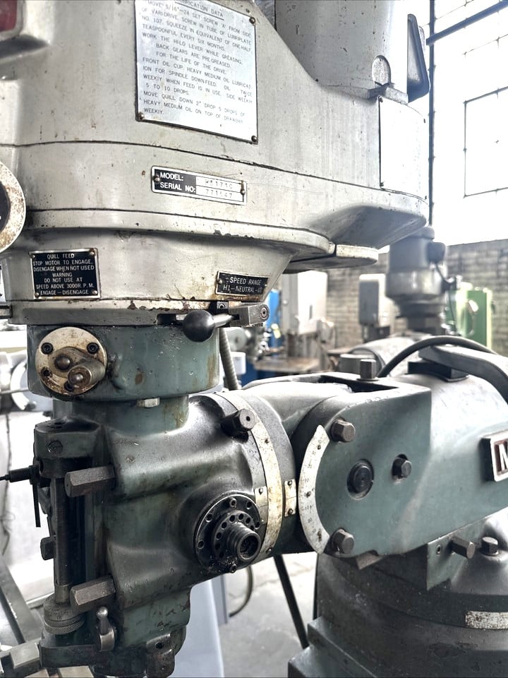 MSC, Vertical Milling Machine, 42" table, 3 HP, variable speed, 230 V., 3PH - Image 4