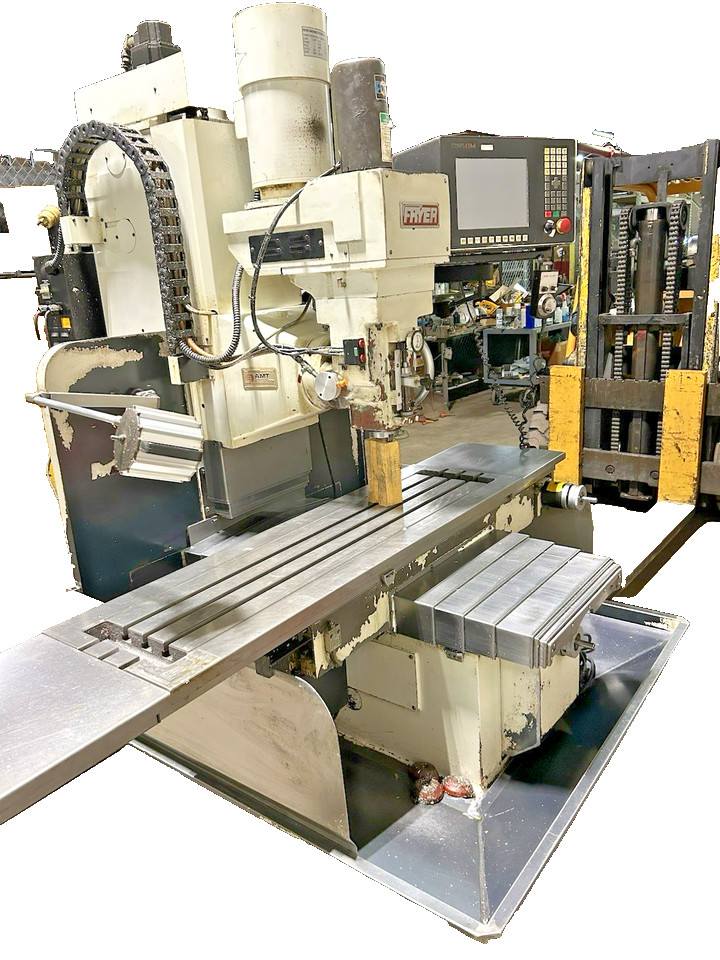 Vertical Bed Mill, large table, 3-Axis - Image 2
