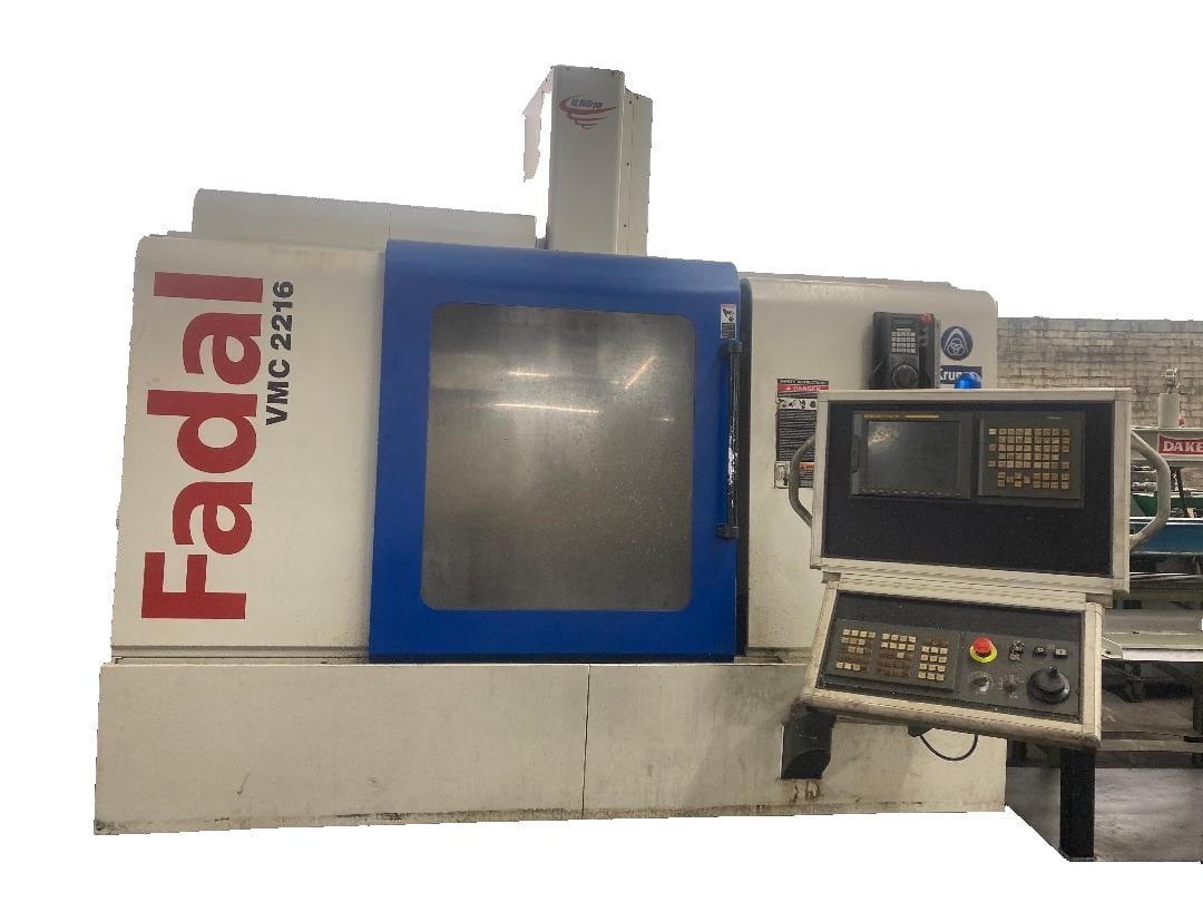 Fadal #VMC-2216, CNC Vertical Machining Center, Fanuc control, CAT 40, 2005 - Image 1