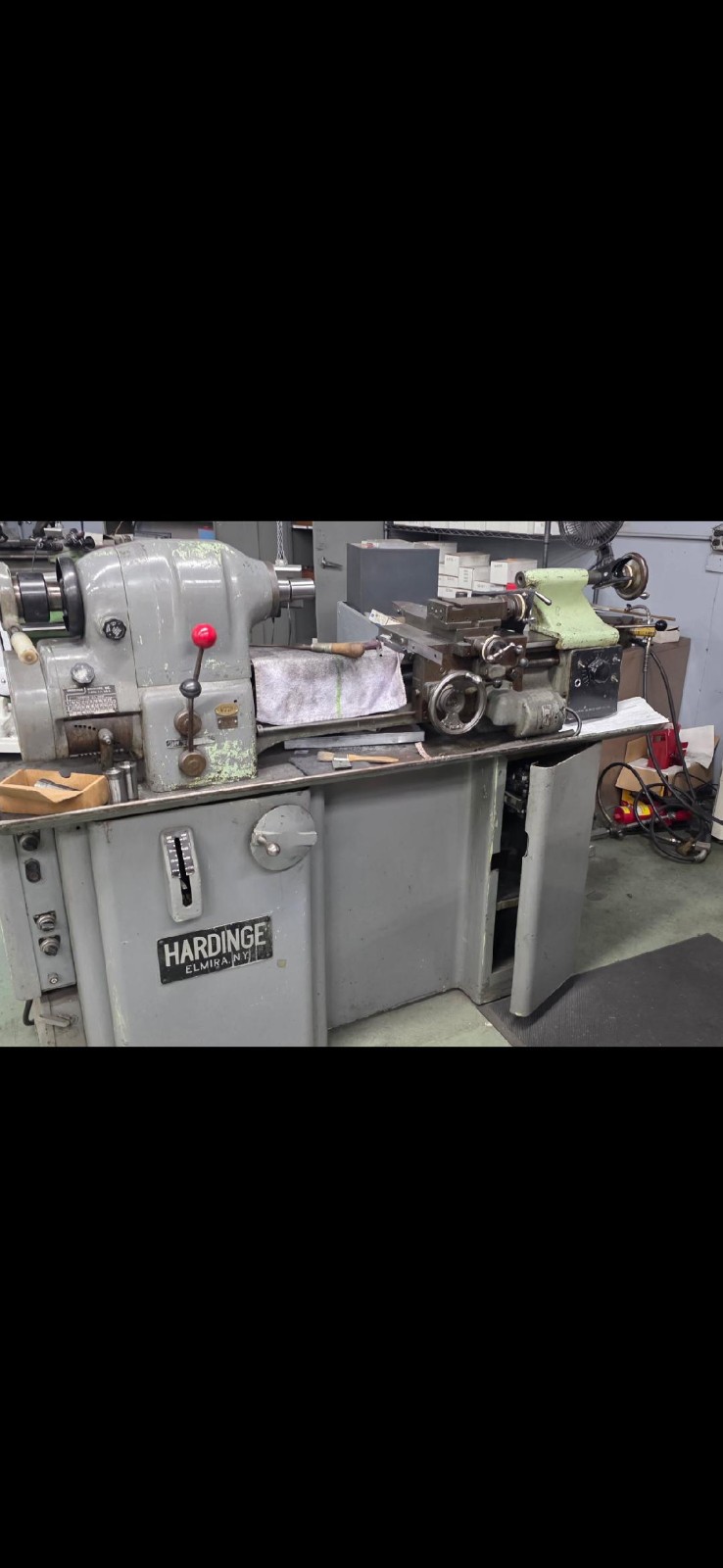 Hardinge #HLV, Precision Toolroom Lathe, 5C closer, collet set, 3PH - Image 2