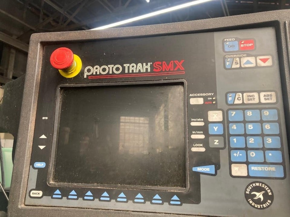 Southwestern Industries #ProtoTRAK-SMX, CNC Knee Mill, 3-Axis, 3 HP, XYZ digital read out - Image 3