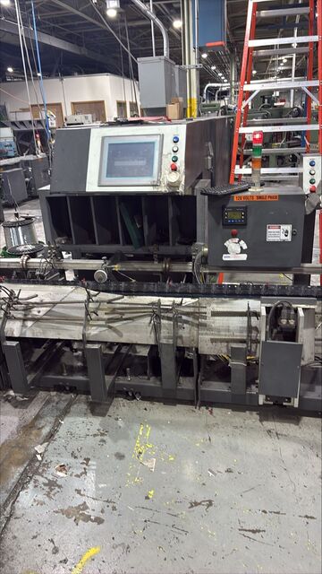 Goss & Deleeuw #SP1600-Pacesetter, saddle stitcher, (5) pockets, cover deck, (4) stream feeders, HT-16 - Image 7