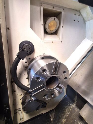 Daewoo Doosan #Puma-300MC, CNC lathe, 15.7" x 24.8" max, 12" chuck, 4" bar, 35 HP, 2800 RPM, live milling - Image 3