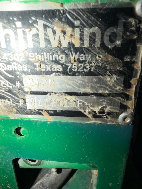 18" Whirlwind #212R, chop saw, infeed & outfeed rolls, 10 HP Baldor, 3450 RPM, 1" bore, 208/230/460 V. - Image 8