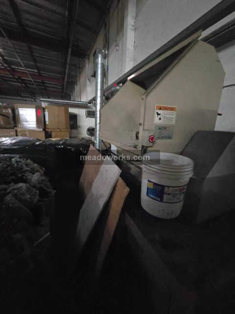 NEPCO #EPS-Densifier, EPS Hot-Melt Densifier, screw infeed hopper - Image 1