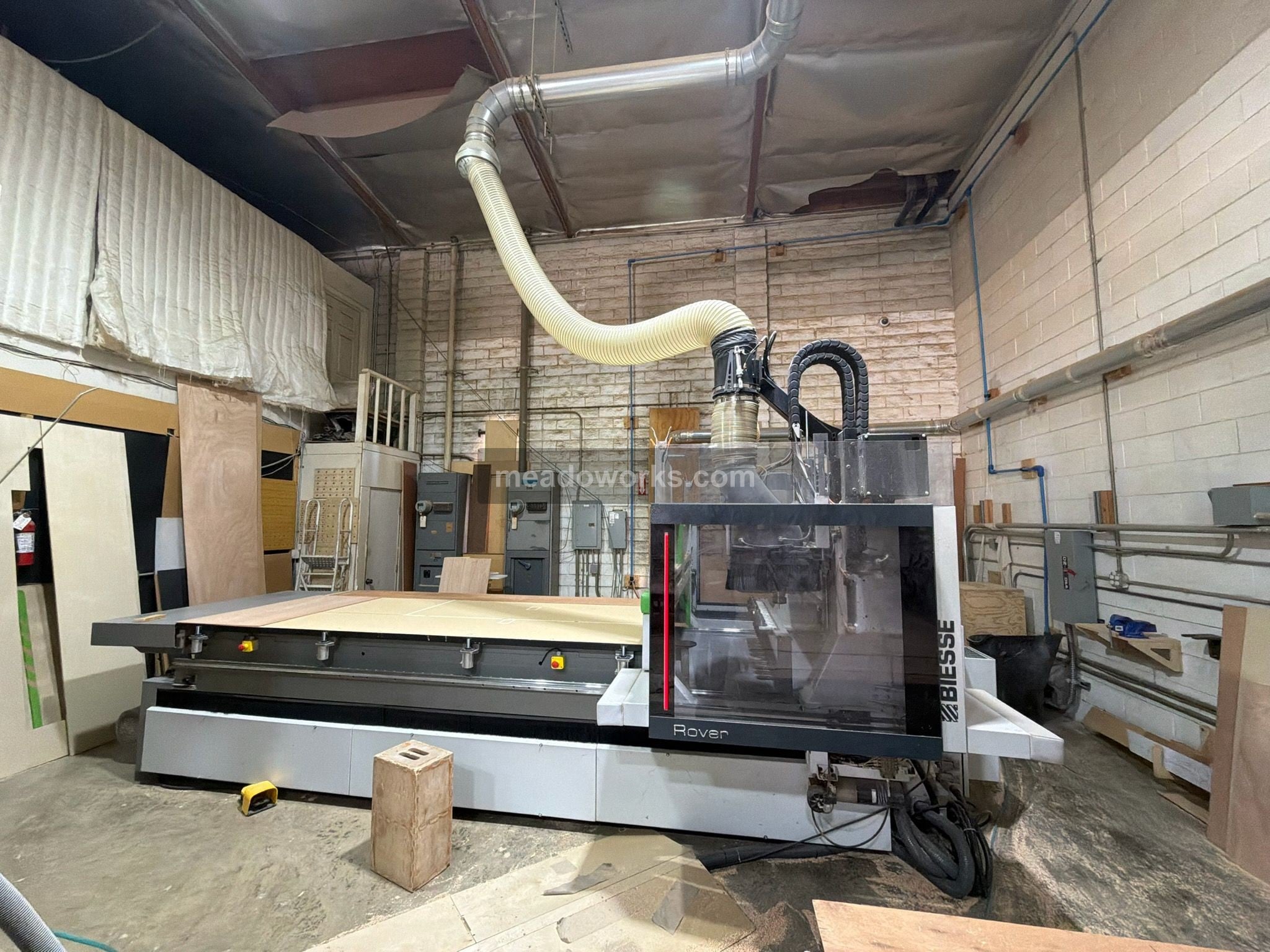 Biesse #Rover-K-FT-1531, CNC Router, 12.6" Z, 122" x 61" table, 12 HP, 24,000 RPM, 10 position tool rack - Image 1